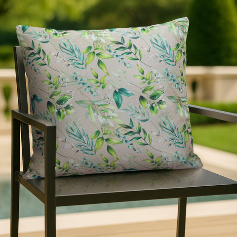 HIPPO Printed Cushion 100% Solution Dyed Polyester Waterproof UV Protected Prints & Anti Stain with Polyfillers