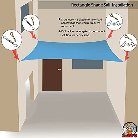 HIPPO Shade Sail Installation Kit