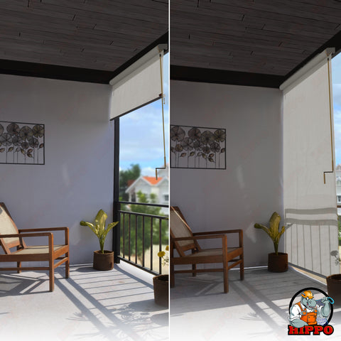 HIPPO Outdoor Crank Blind